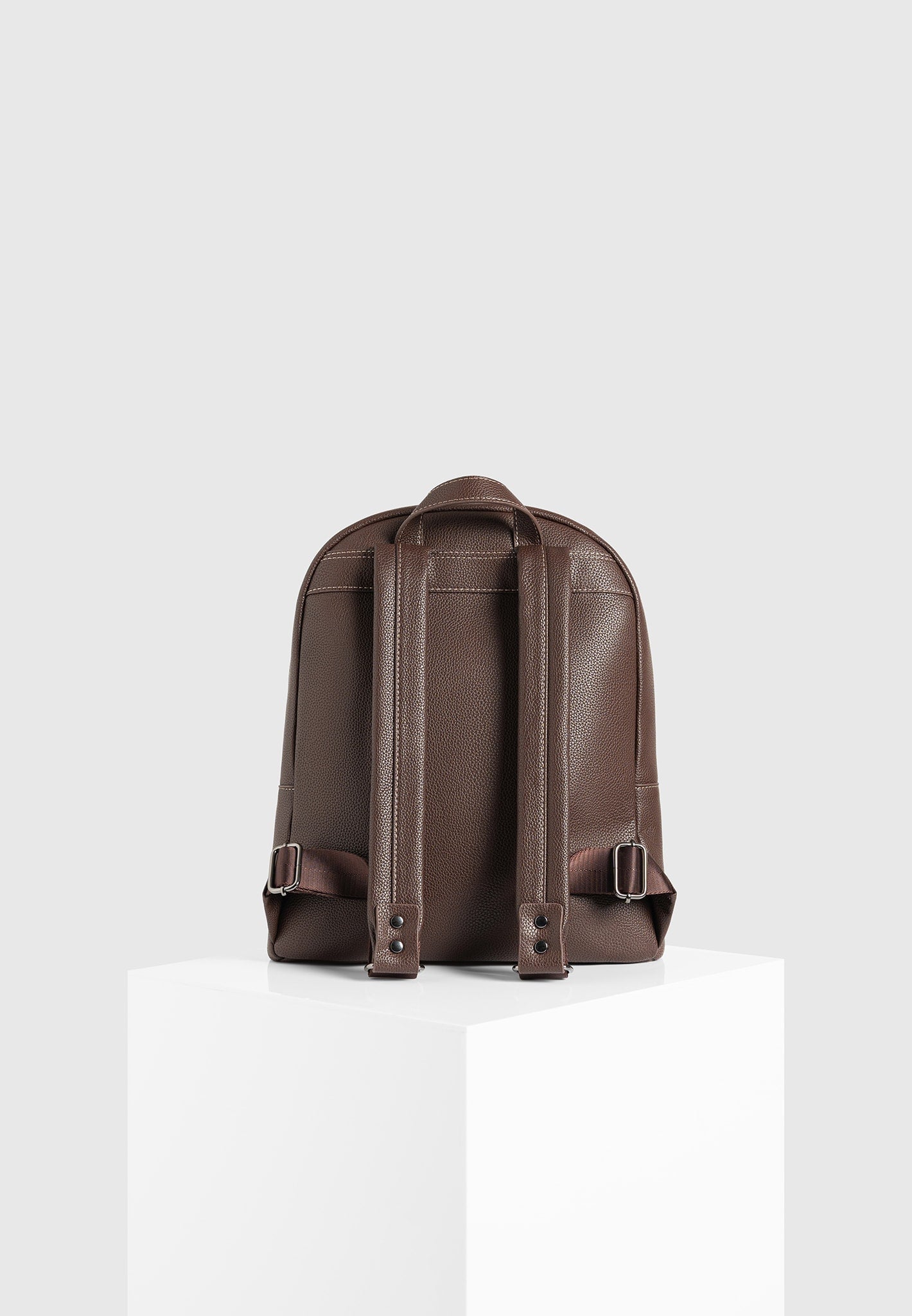 Lyon Rucksack mit Wildleder-Panel - Braun
