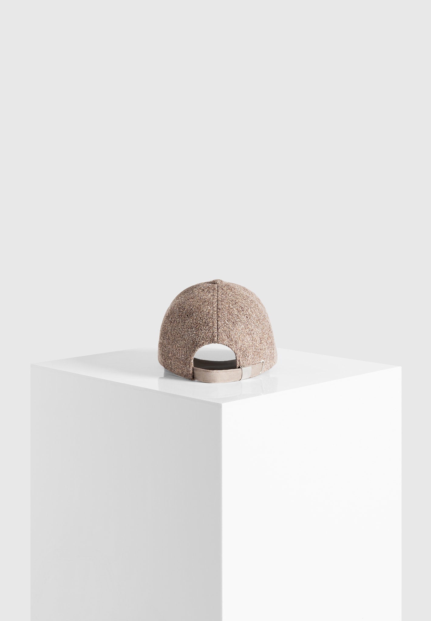 Melange-Mütze - Taupe