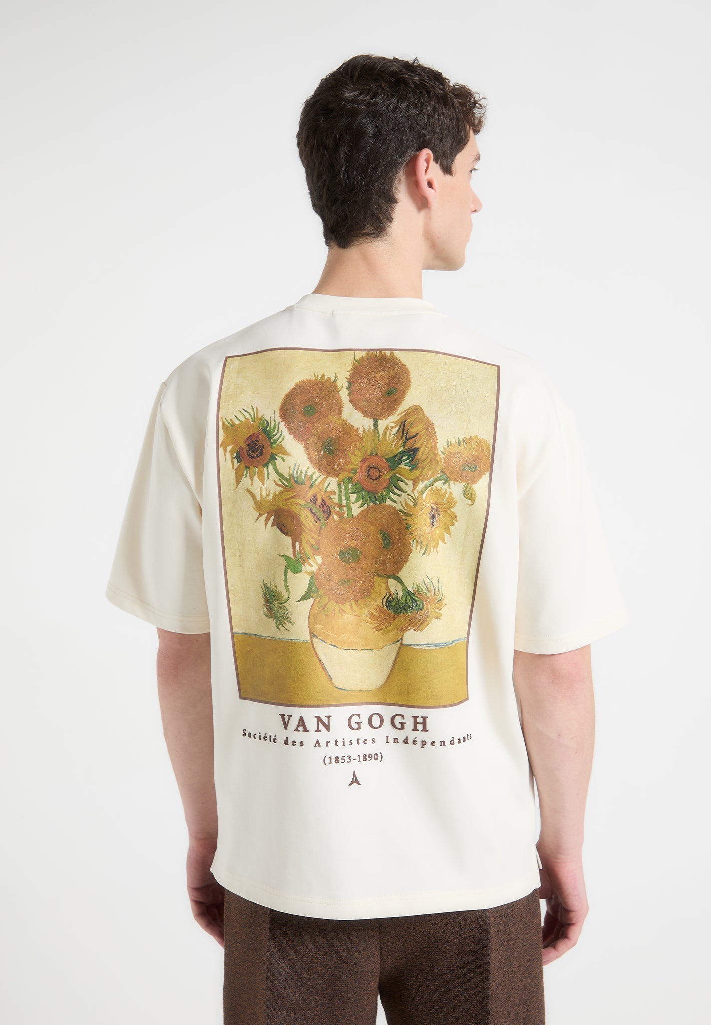 Van Gogh Sonnenblumen T-Shirt - Creme