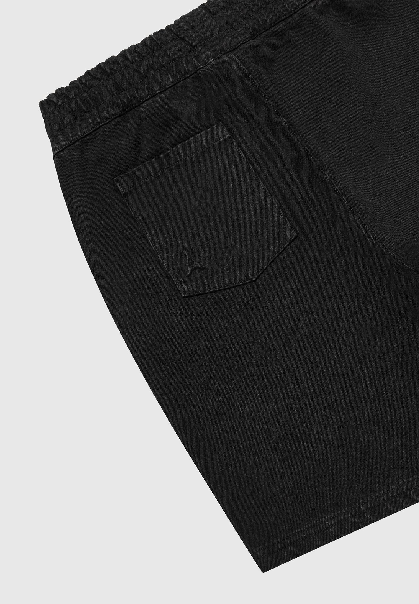 Jeansshorts - Schwarz