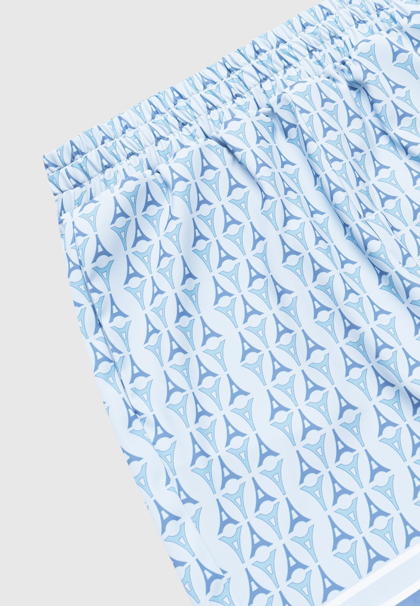 Eiffel-Monogramm-Shorts - Blau