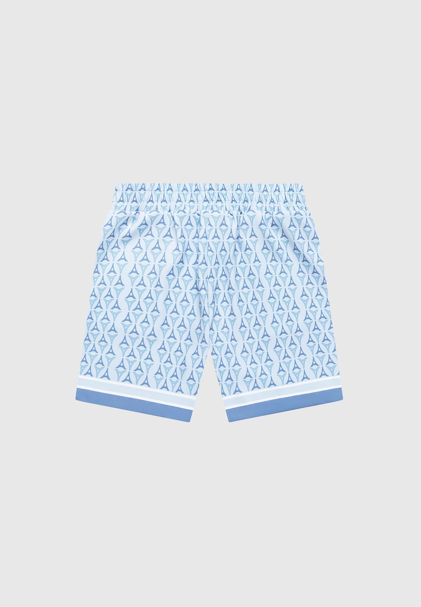 Eiffel-Monogramm-Shorts - Blau
