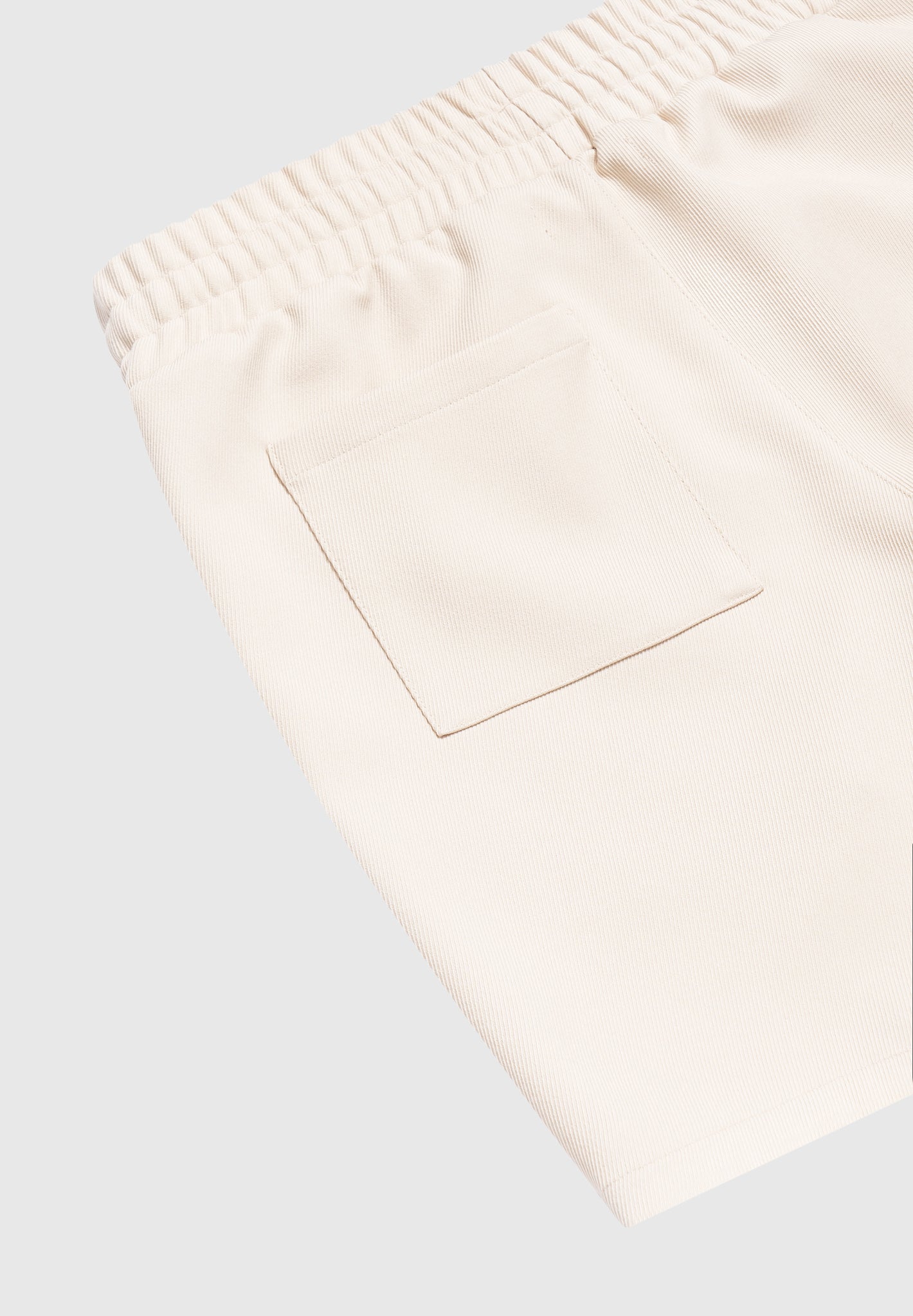 Eiffel Twill-Shorts - Creme