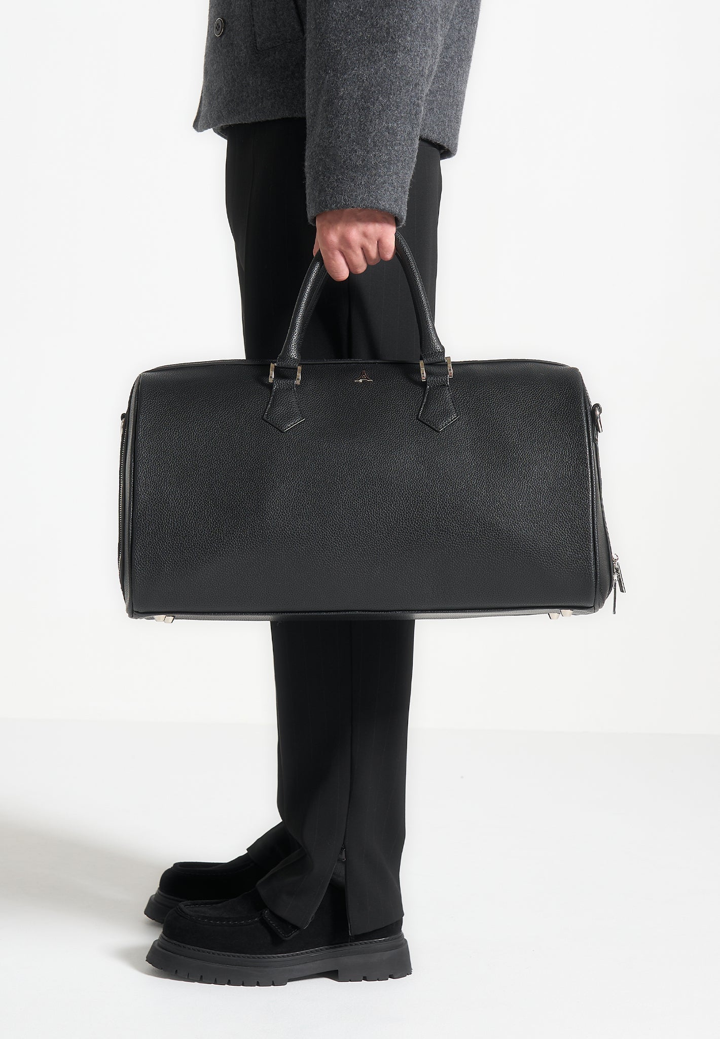Reisetasche aus Éternel-Leder – Schwarz