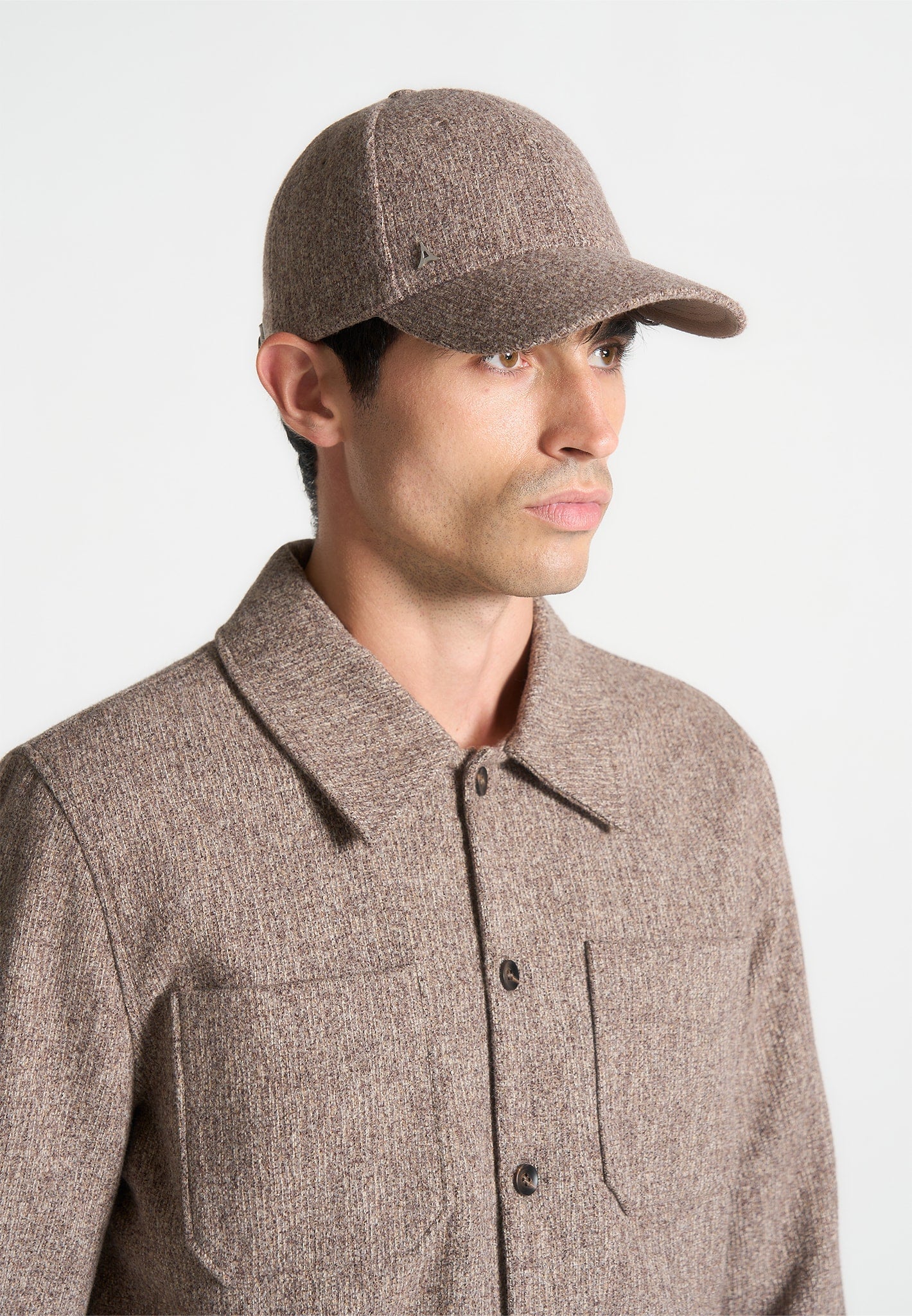 Melange-Mütze - Taupe