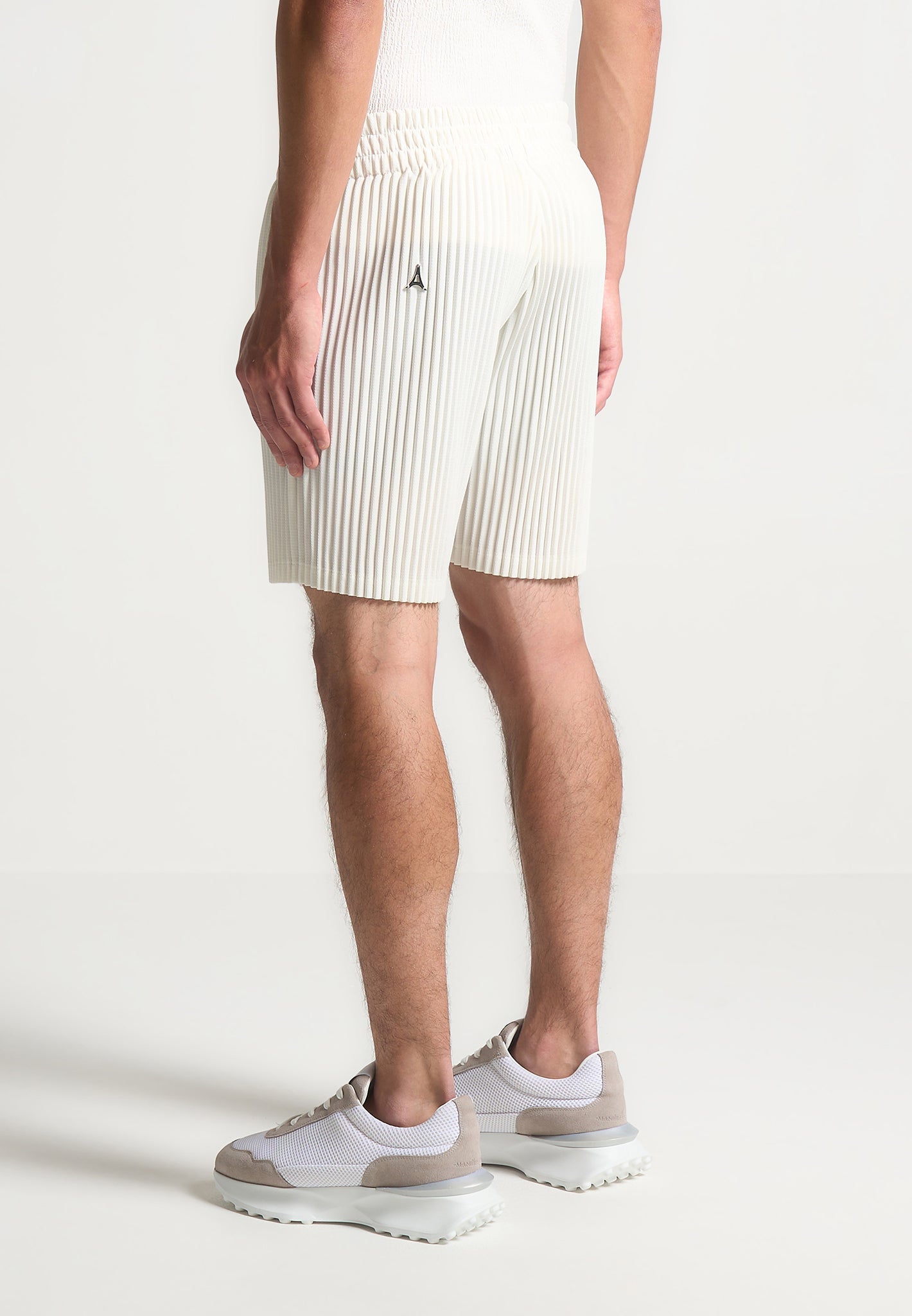 Shorts mit Falten - Off White