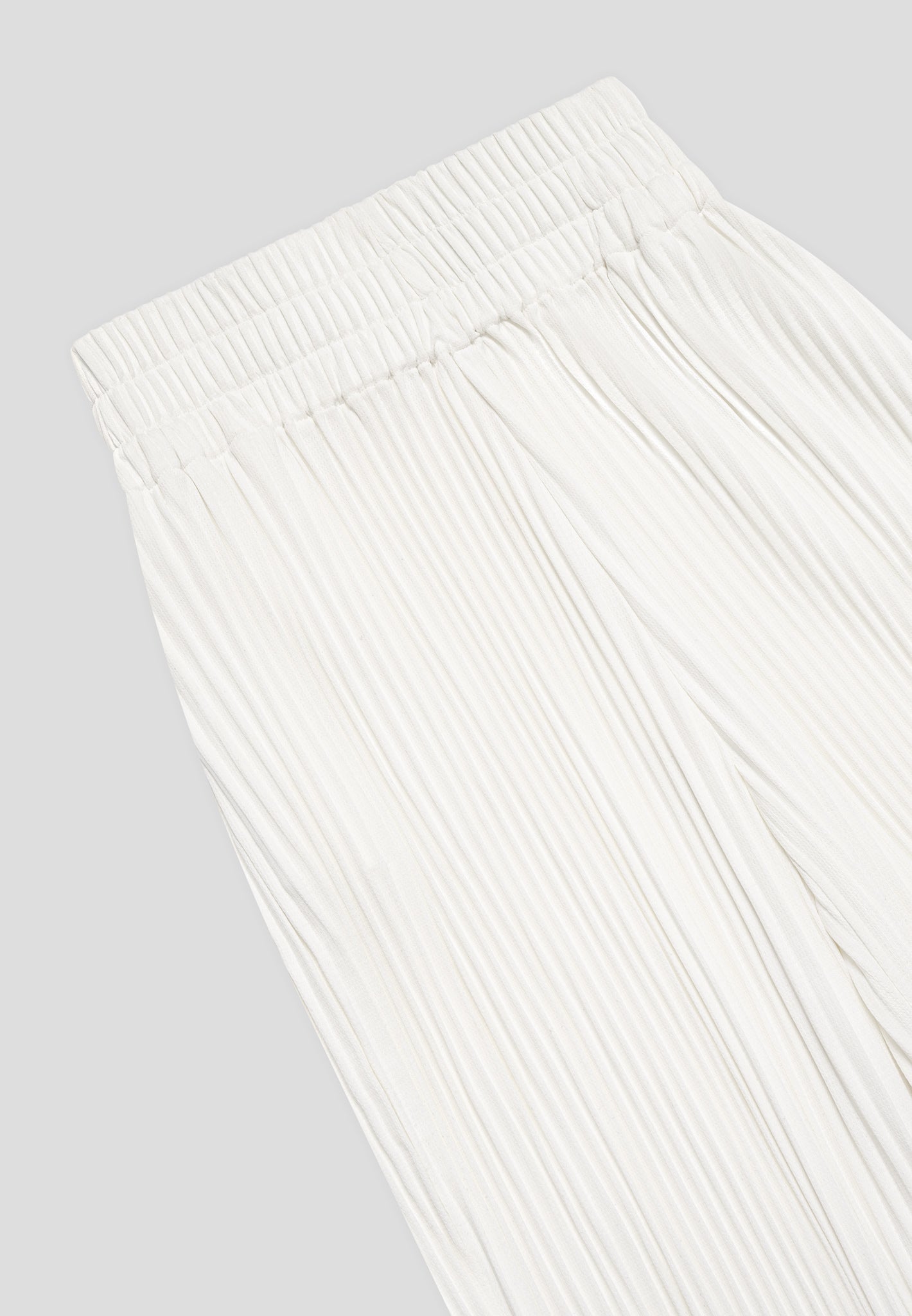 Bundfaltenhose - Off White