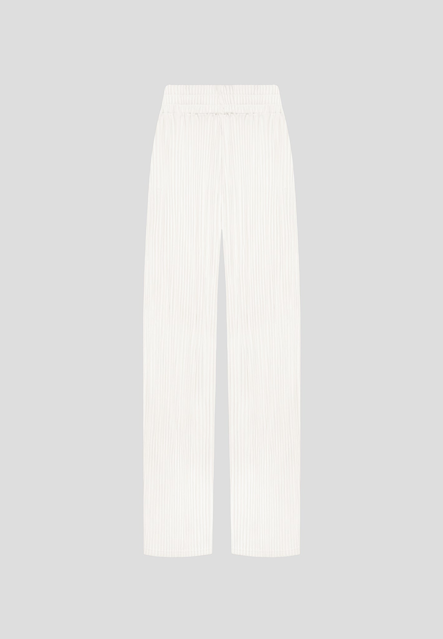 Bundfaltenhose - Off White