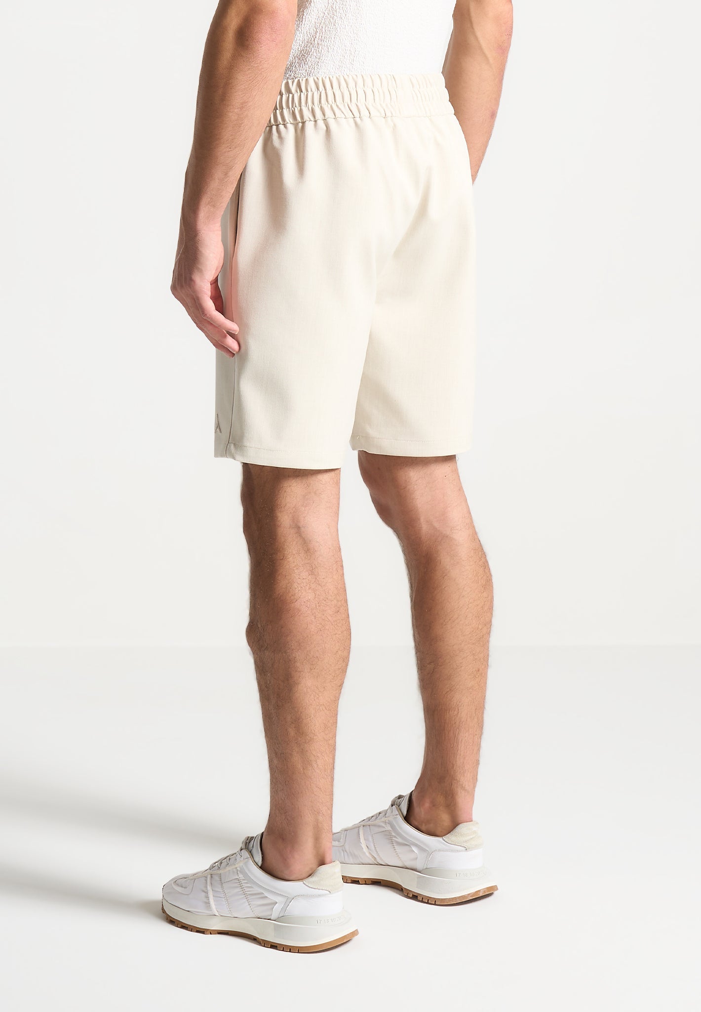 Signature Baseball-Shorts - Beige