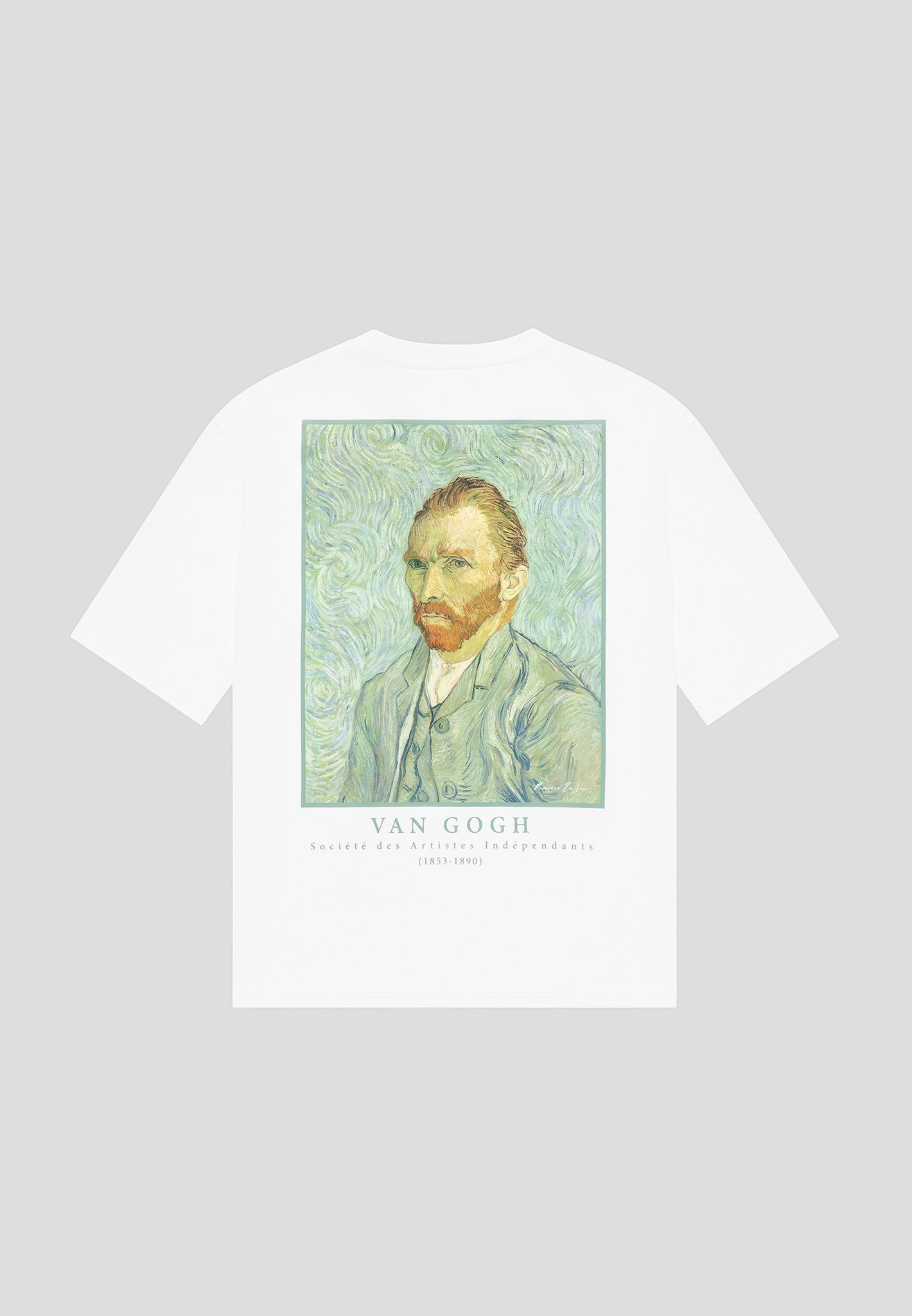 Van Gogh Selbstporträt T-Shirt - Weiß