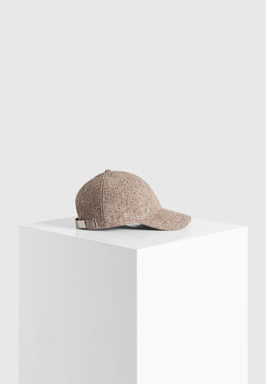 Melange-Mütze - Taupe 