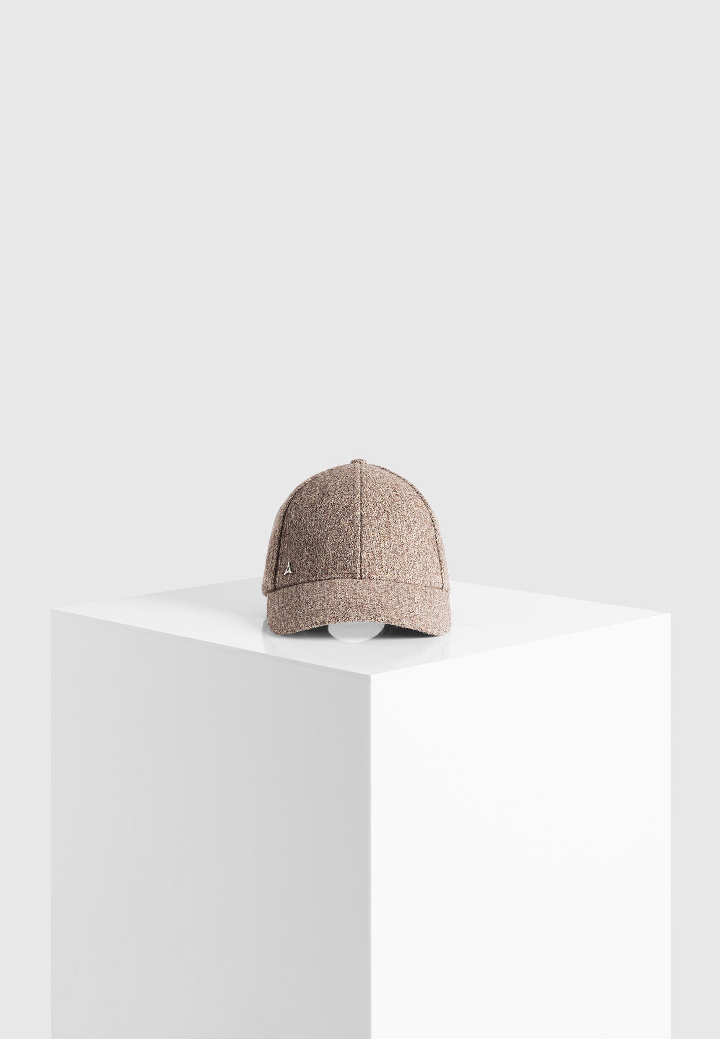 Melange-Mütze - Taupe 