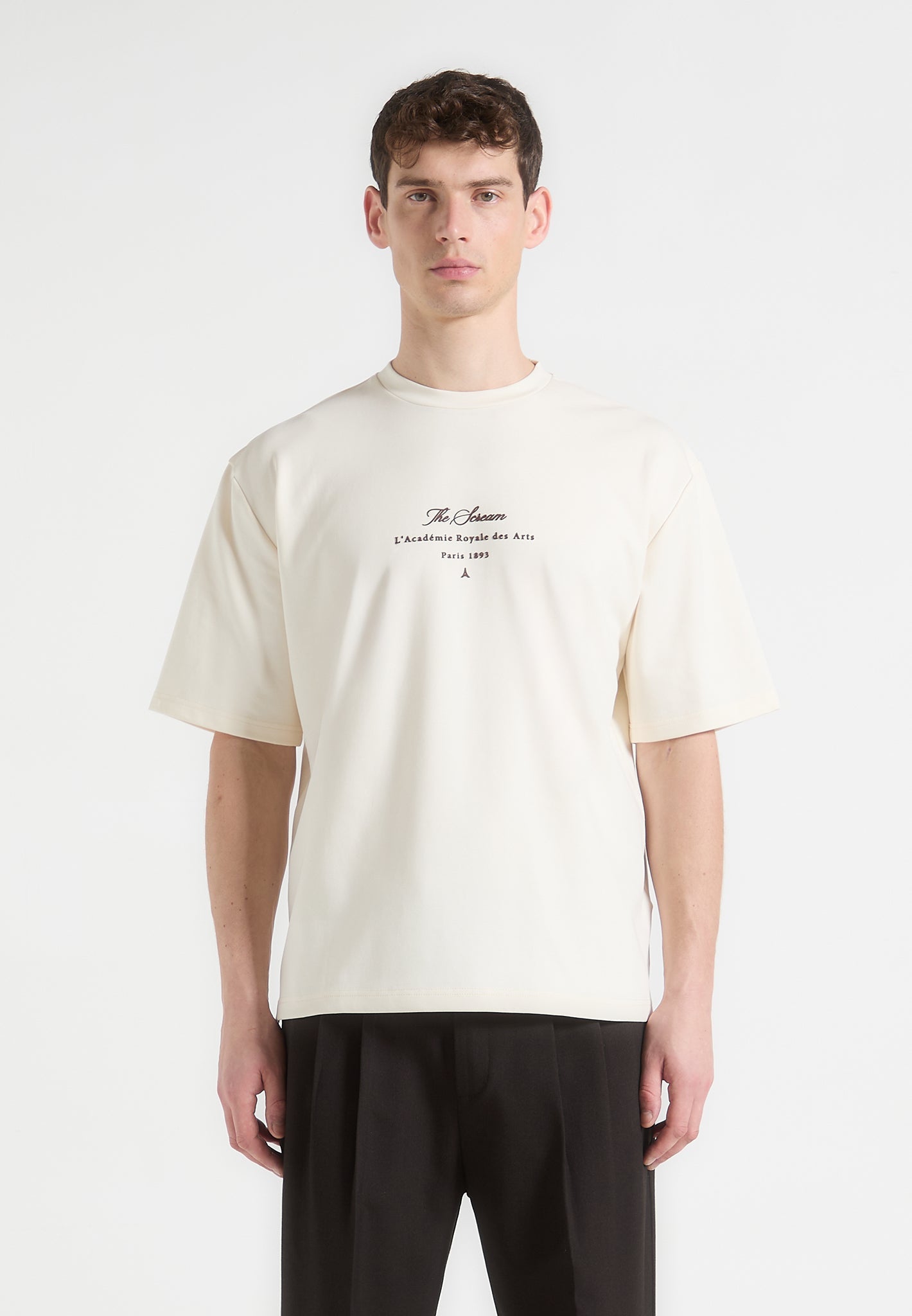 The Scream T-Shirt - Creme 