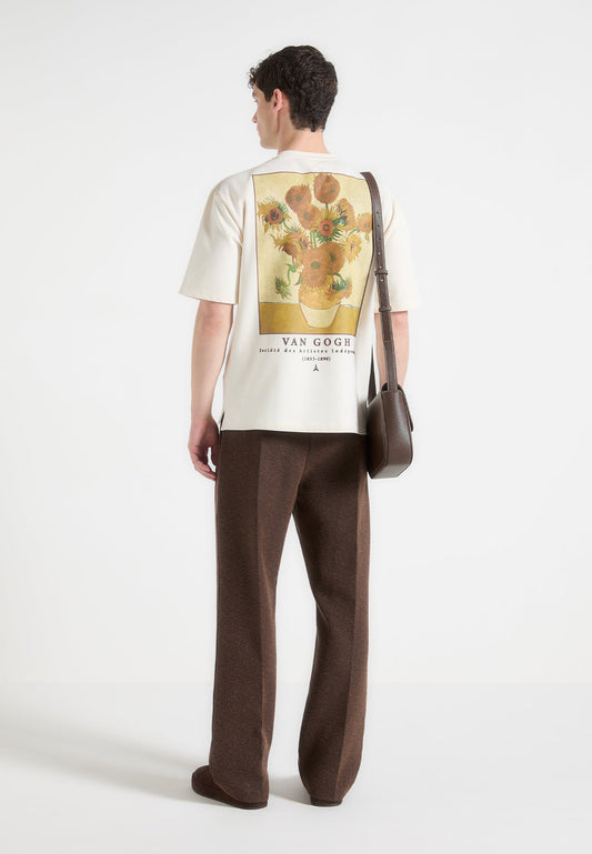 Van Gogh Sonnenblumen T-Shirt - Creme 