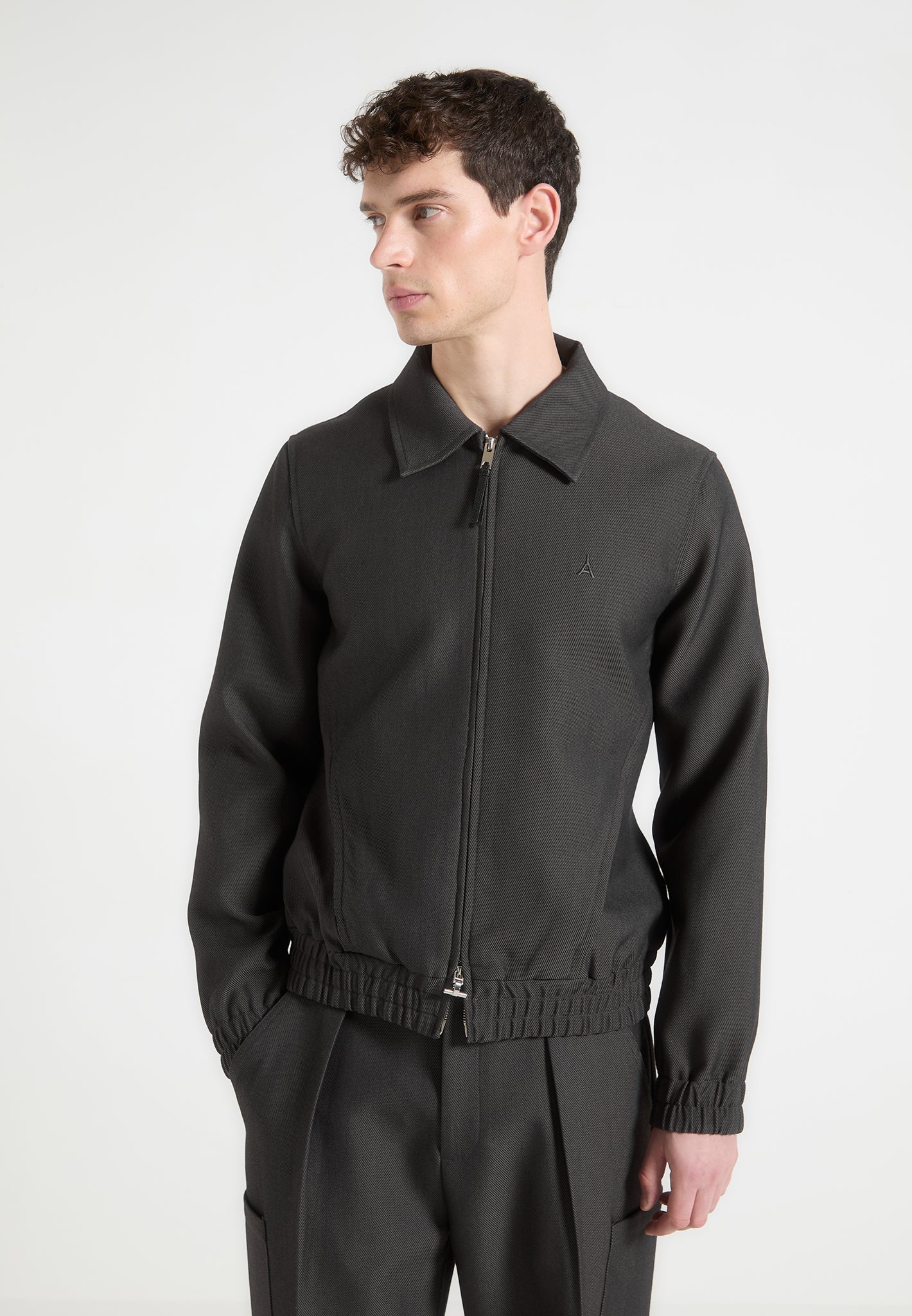 Harrington-Jacke - Grau 