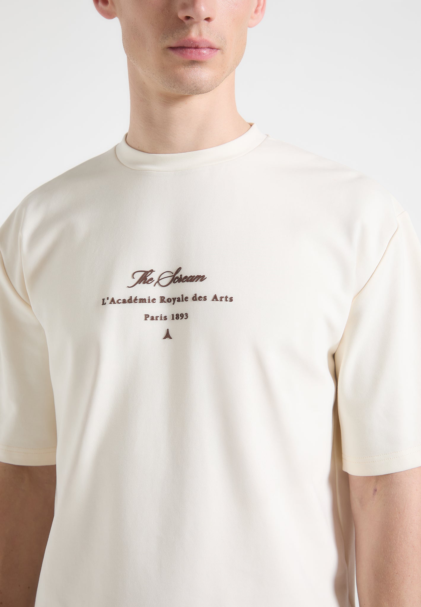 The Scream T-Shirt - Creme 