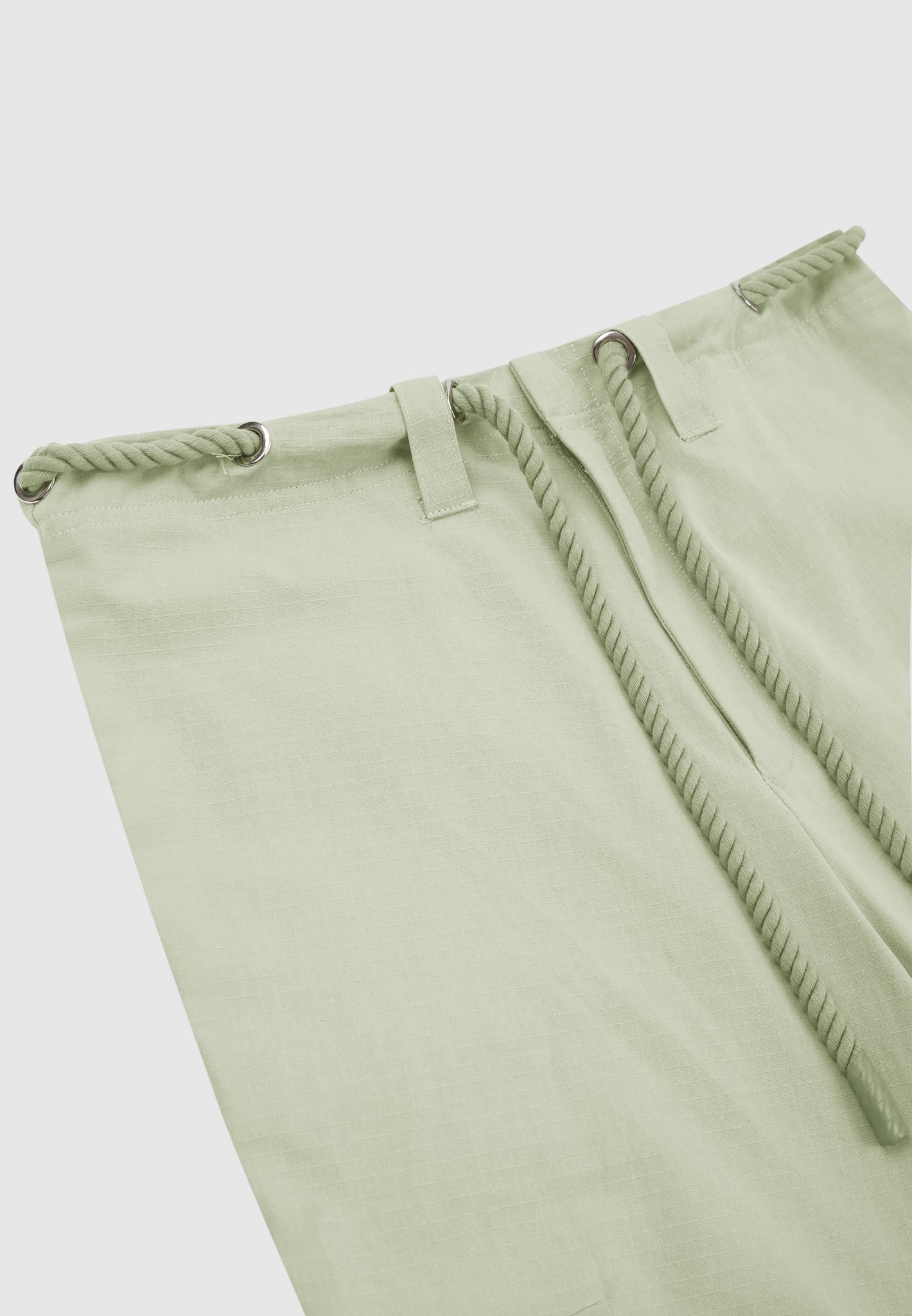 Ripstop Parachute Cargohose - Salbeigrün