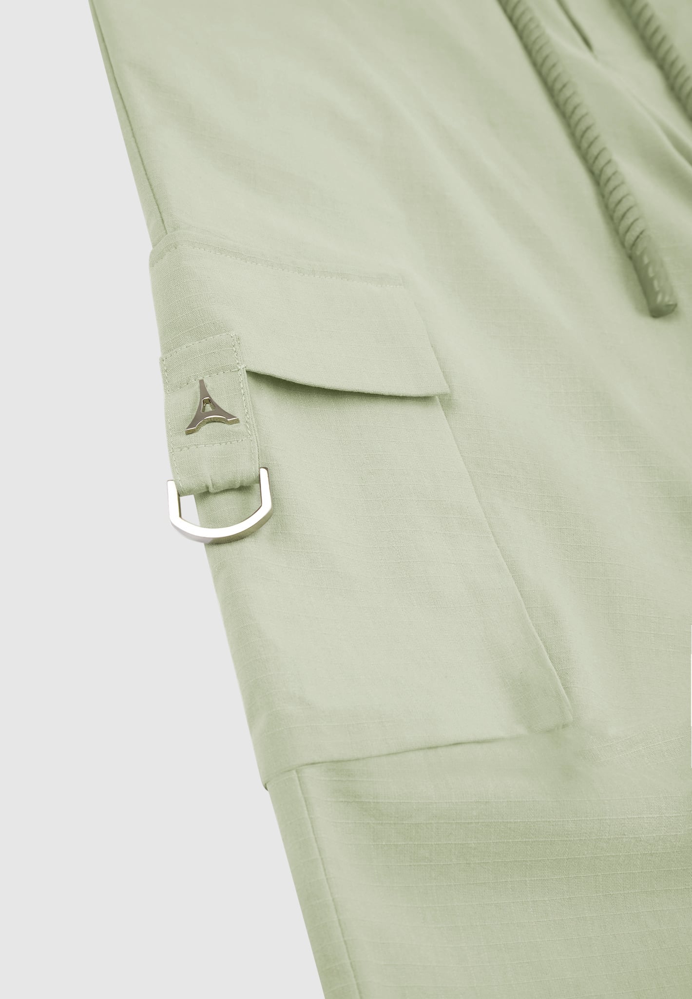Ripstop Parachute Cargohose - Salbeigrün