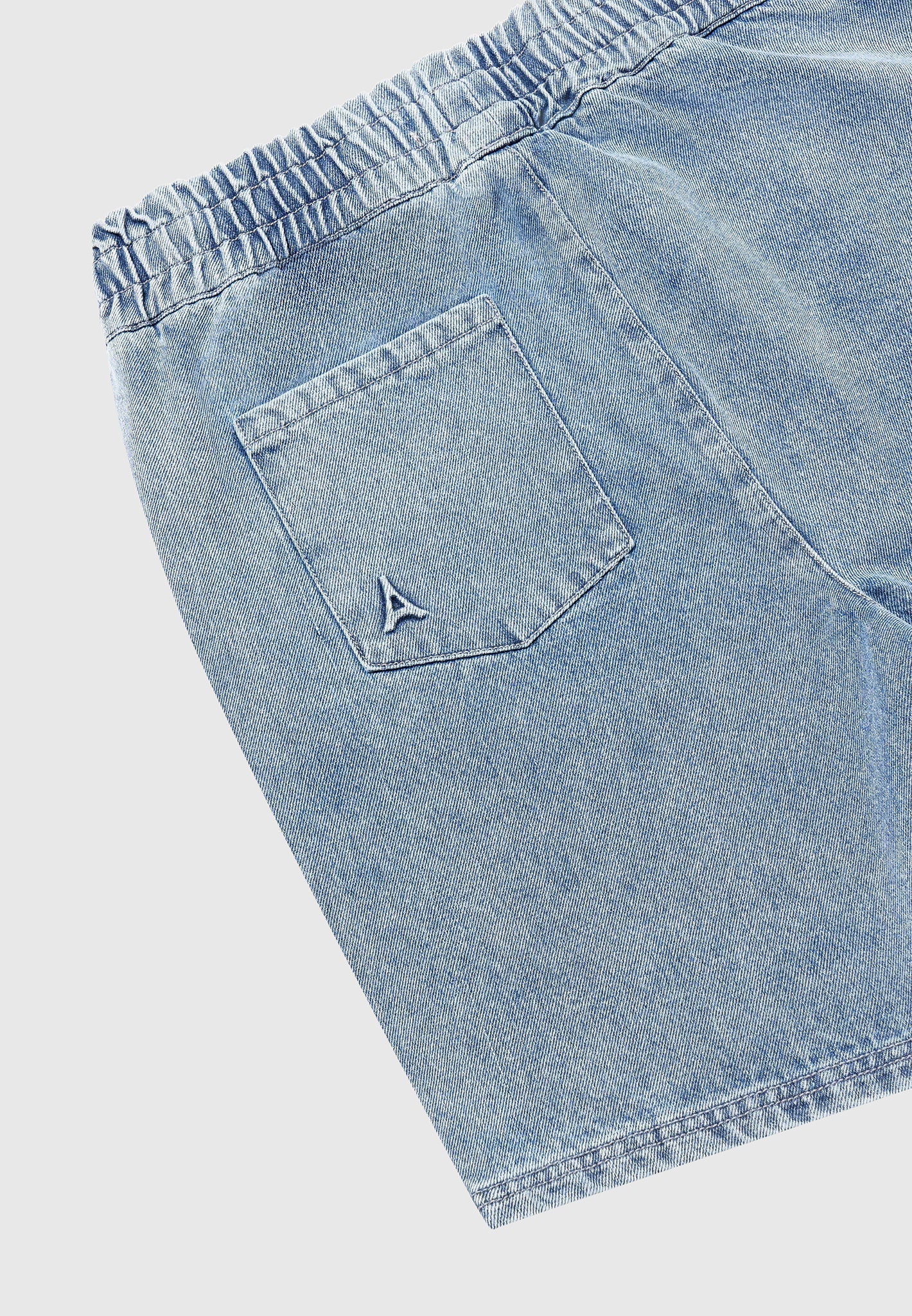 Jeansshorts - Mittelblau