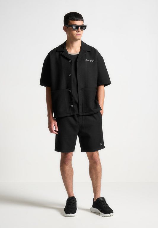 Eiffel Twill Shorts - Schwarz