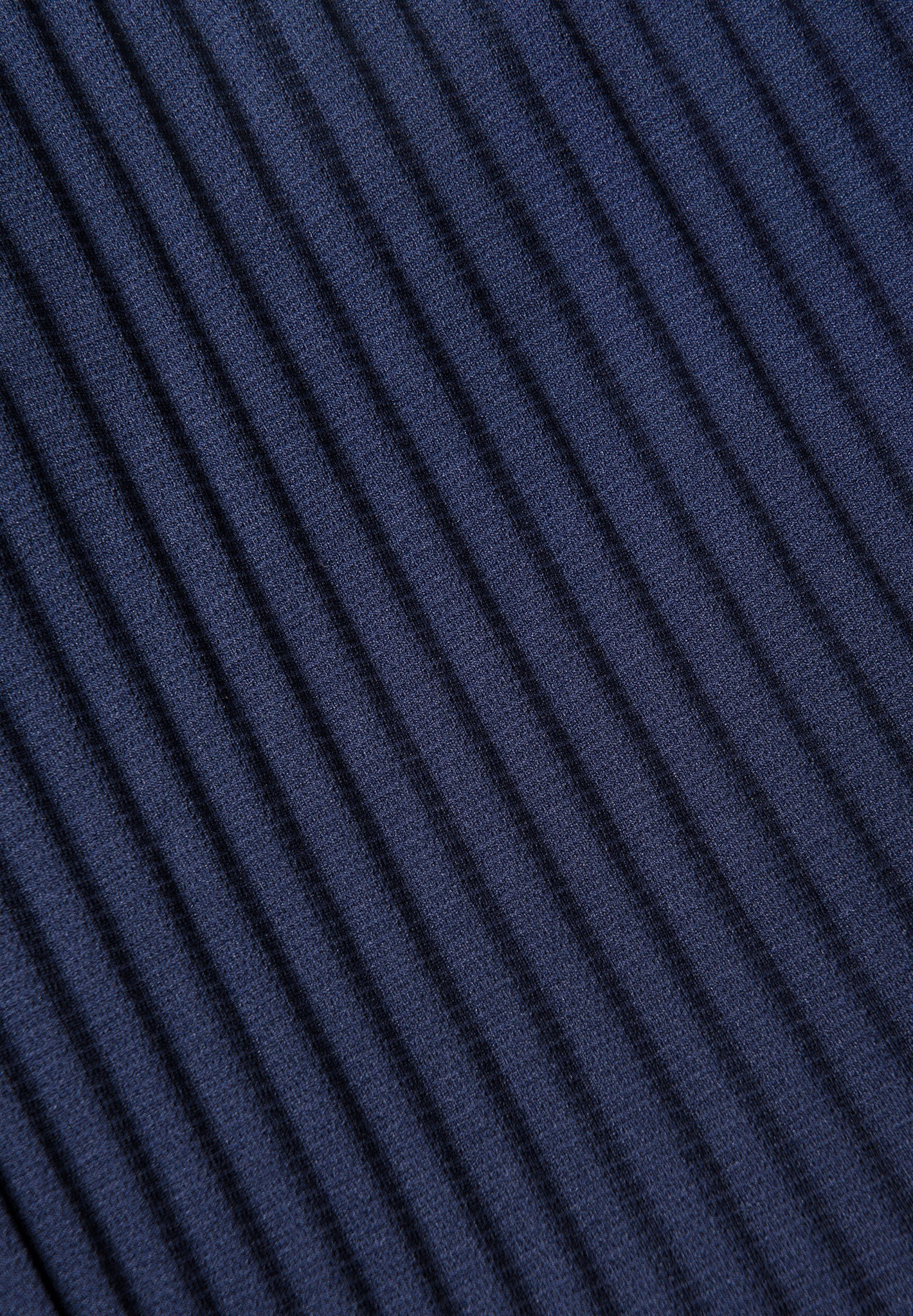 Shorts mit Bundfalten - Marineblau