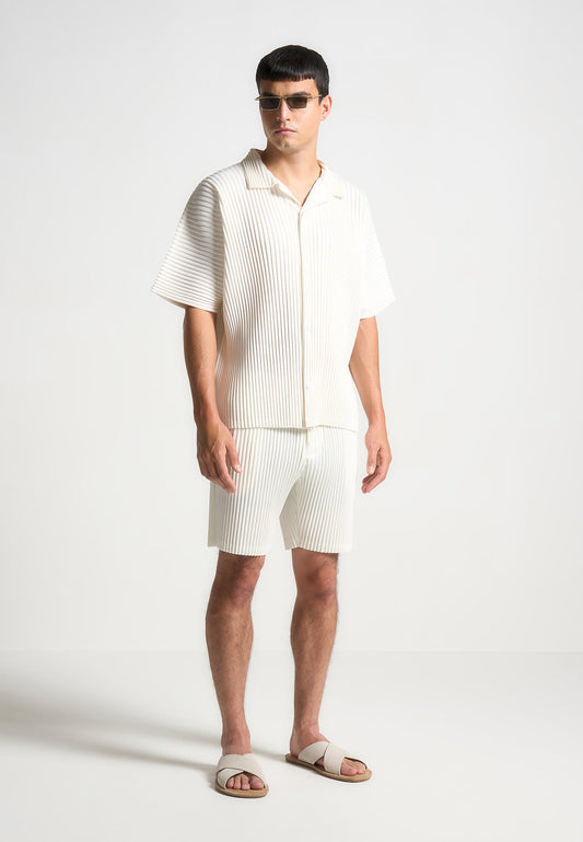 Shorts mit Falten - Off White