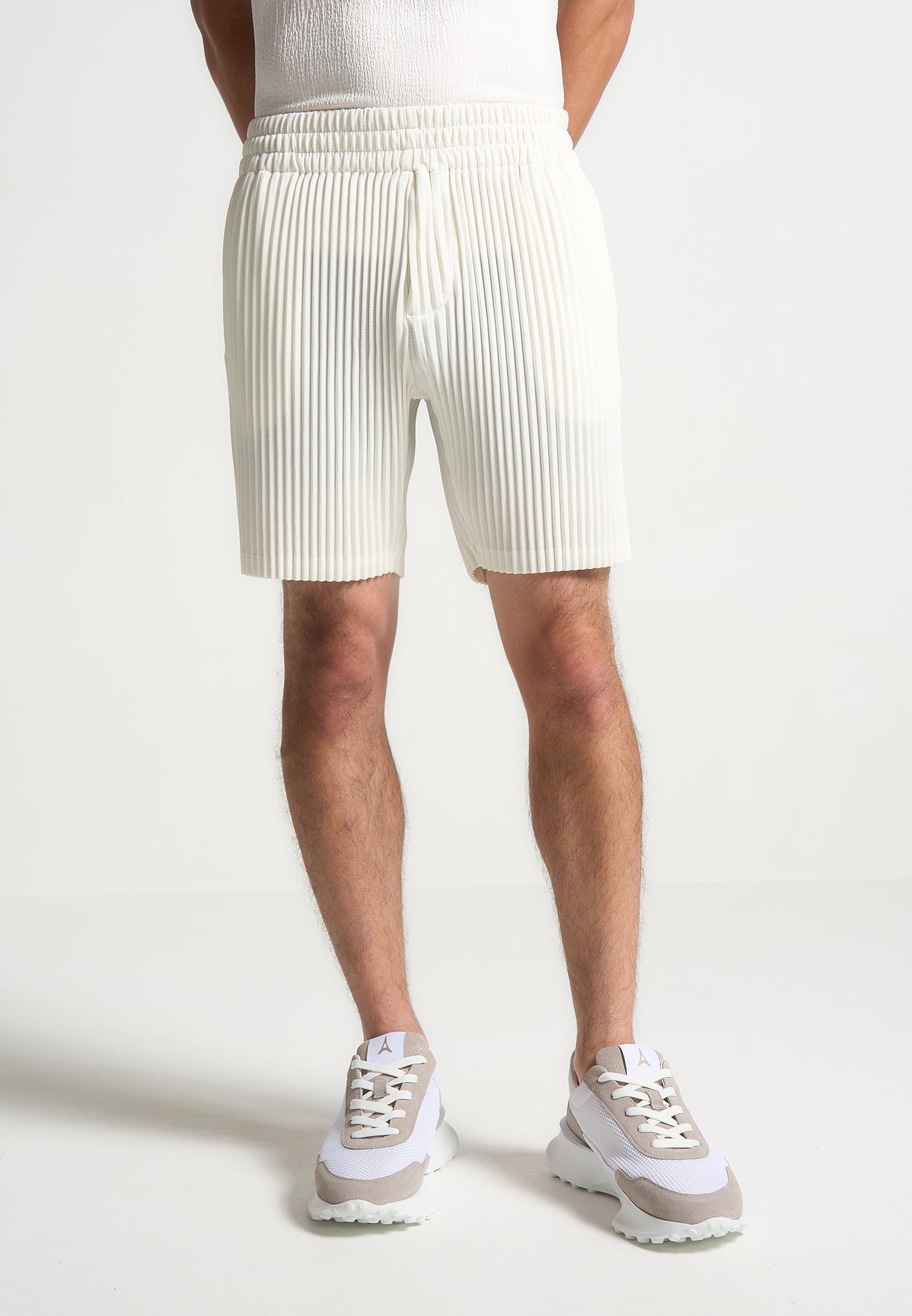 Shorts mit Falten - Off White