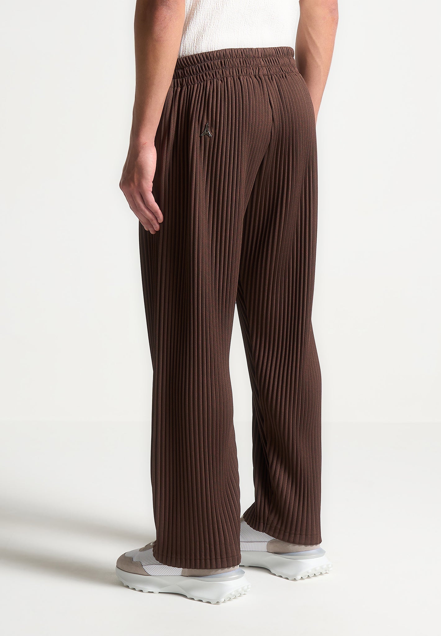 Bundfaltenhose - Braun
