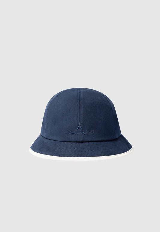 Signature Bucket Hat - Marineblau