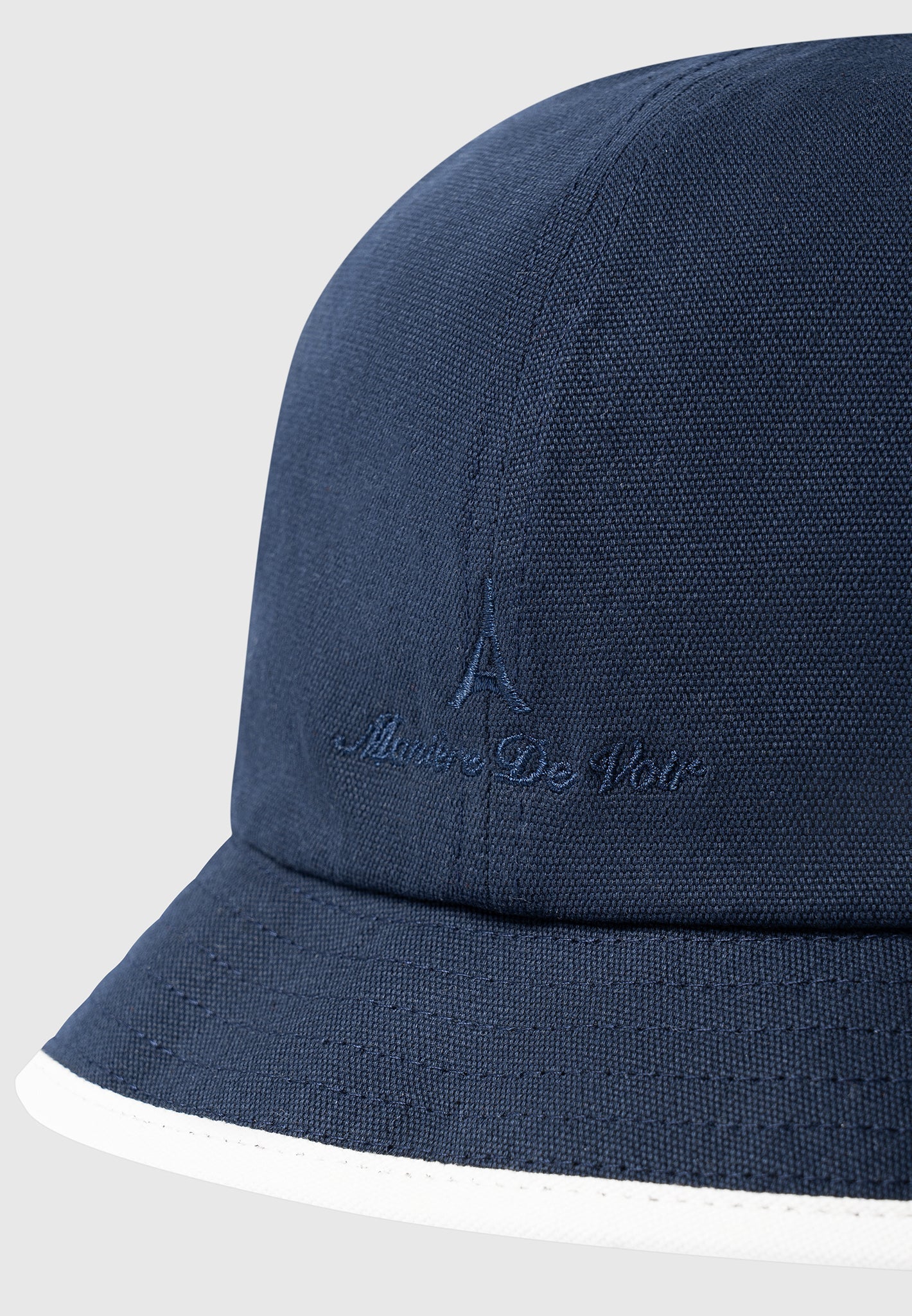 Signature Bucket Hat - Marineblau