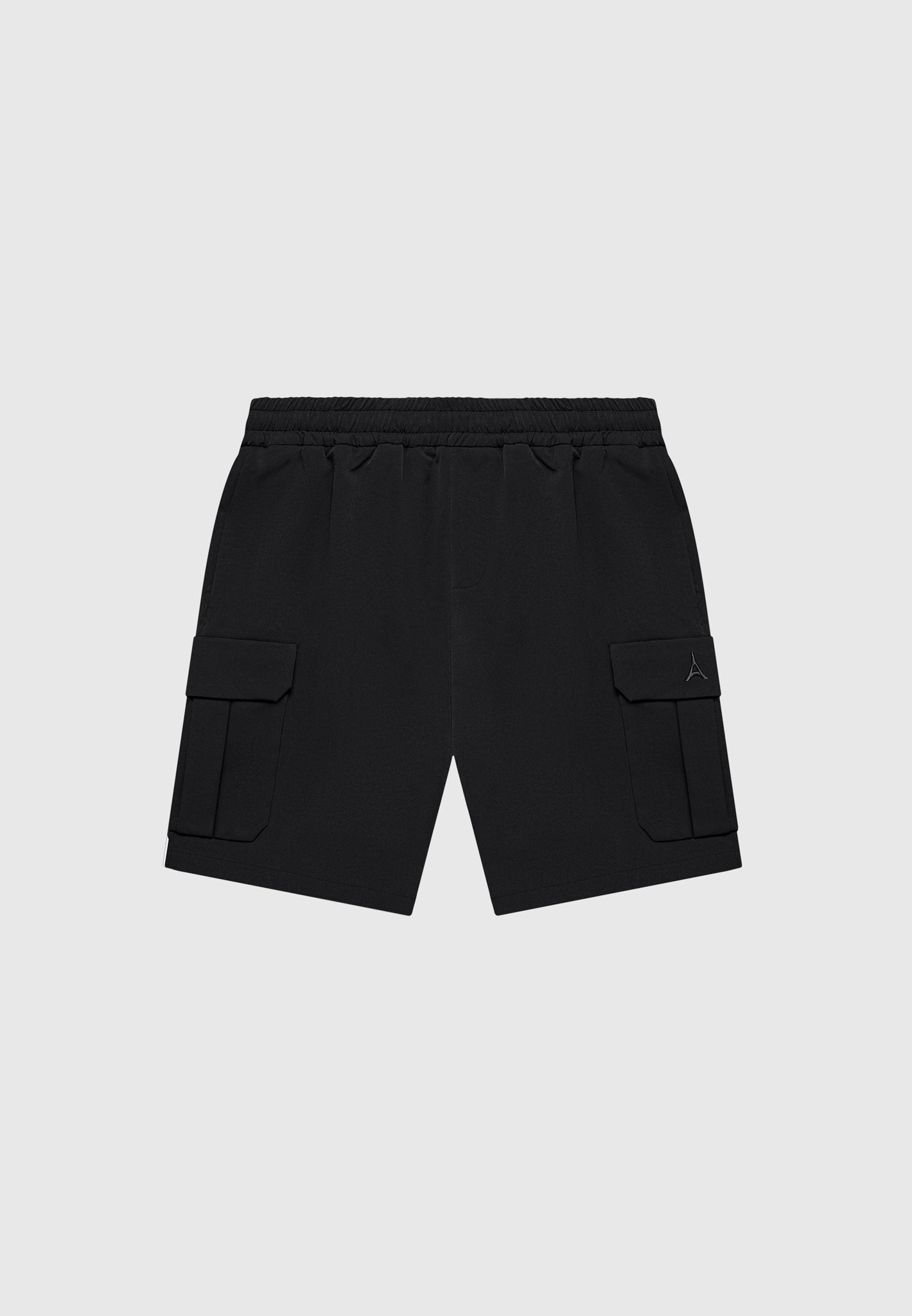 Technische Cargo-Shorts - Schwarz