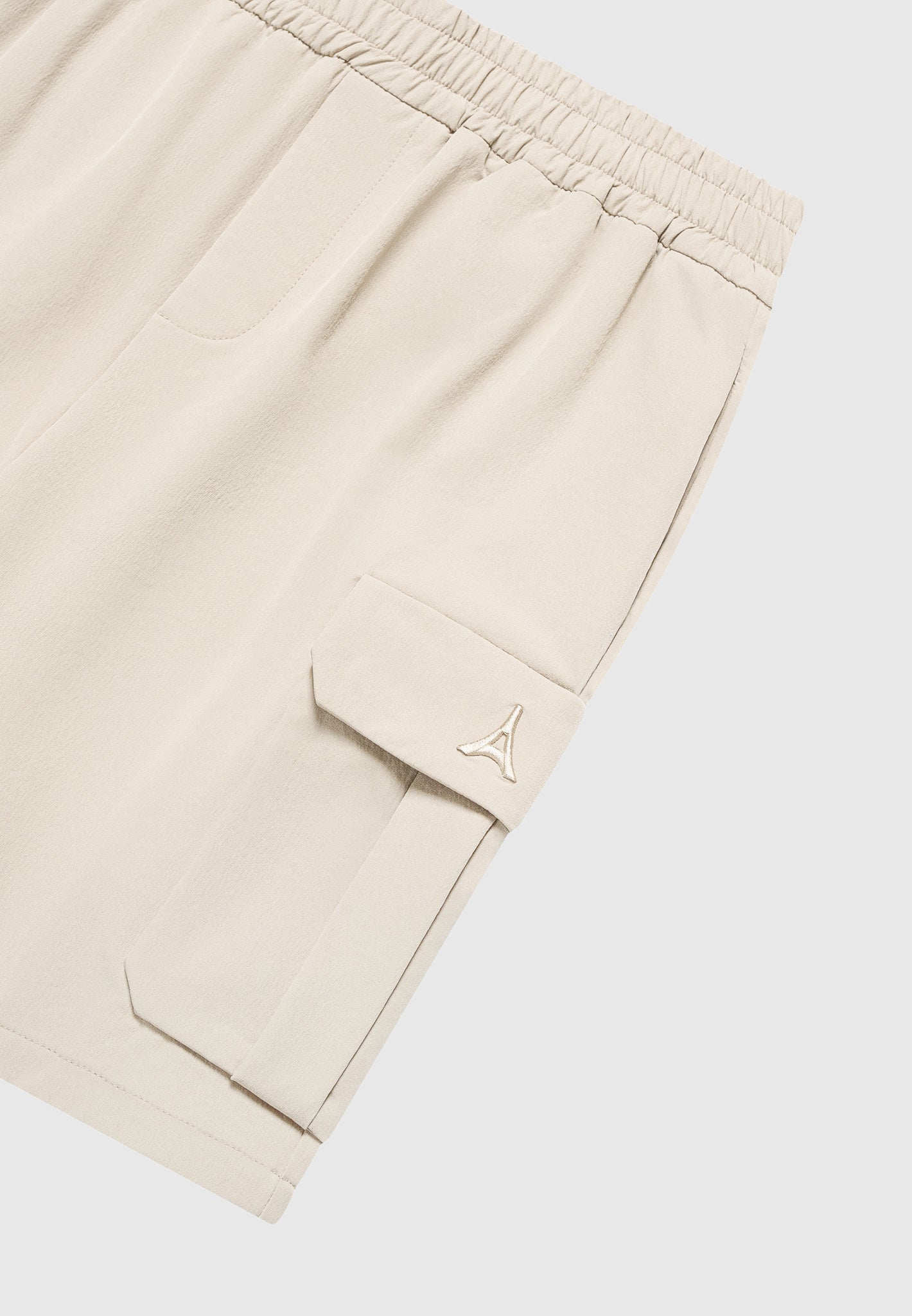 Technische Cargo-Shorts - Taupe