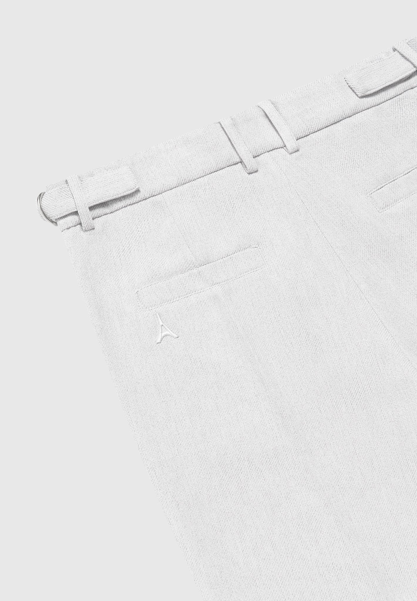 Strukturierte, maßgeschneiderte Shorts - Grau