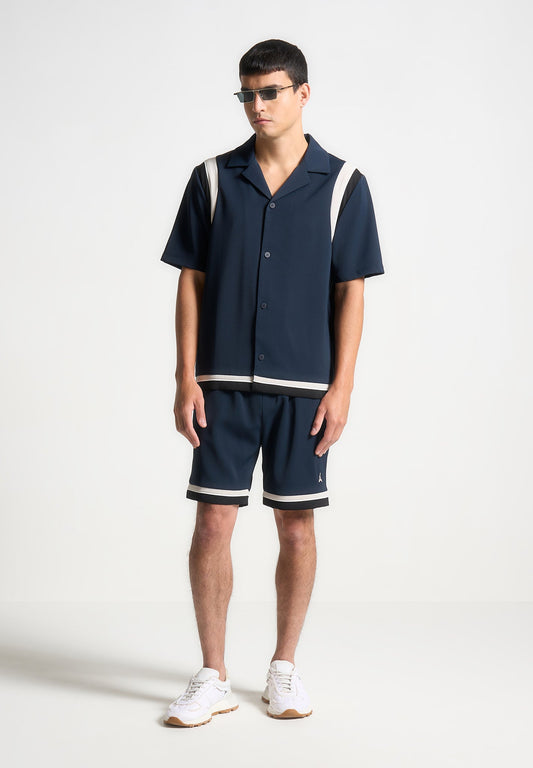 Varsity Revere Shirt - Marineblau